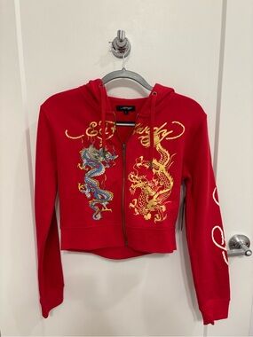Ed Hardy Cropped Sweatshirt